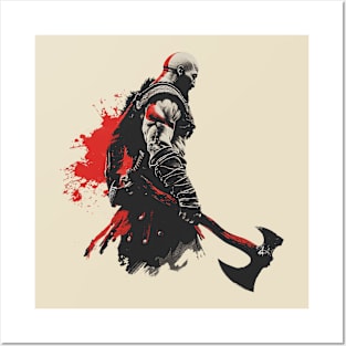 kratos Posters and Art